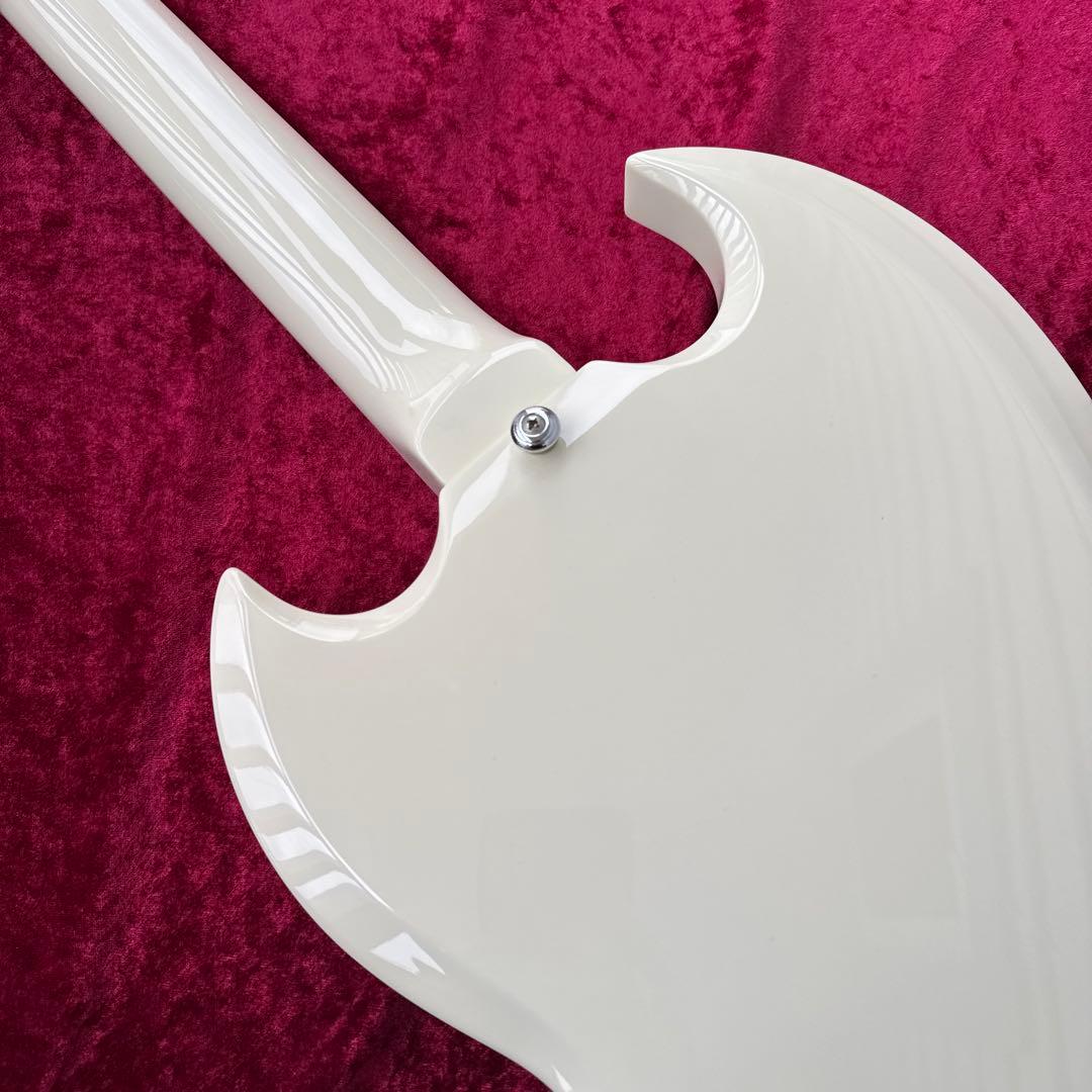 メンテ済 GrassRoots G-SG WHT セットネック グラスルーツ