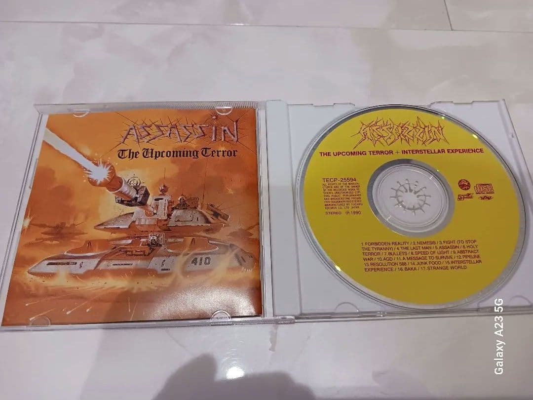 【 国内盤（廃盤）】Assassin 1in2 スラッシュメタル 名盤 レア盤