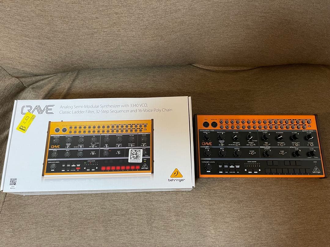 （金土日限定値下げ） Behringer Crave セミモジュラーシンセ