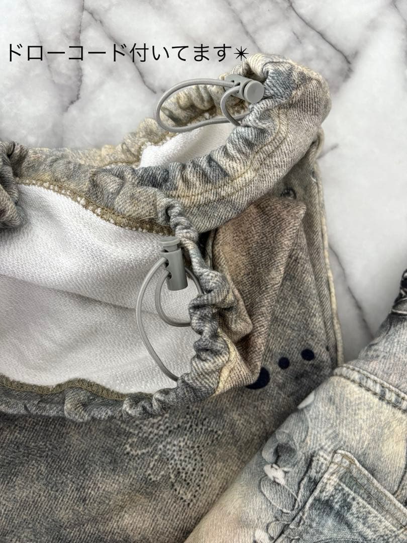 パンツ theredthread S print denim 1 toys