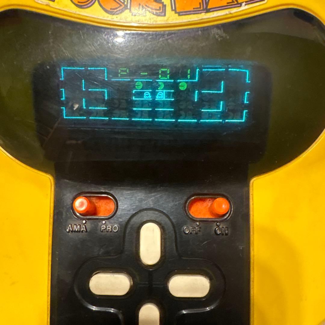 TOMY パックマン レトロゲーム　作動品　LSIゲーム