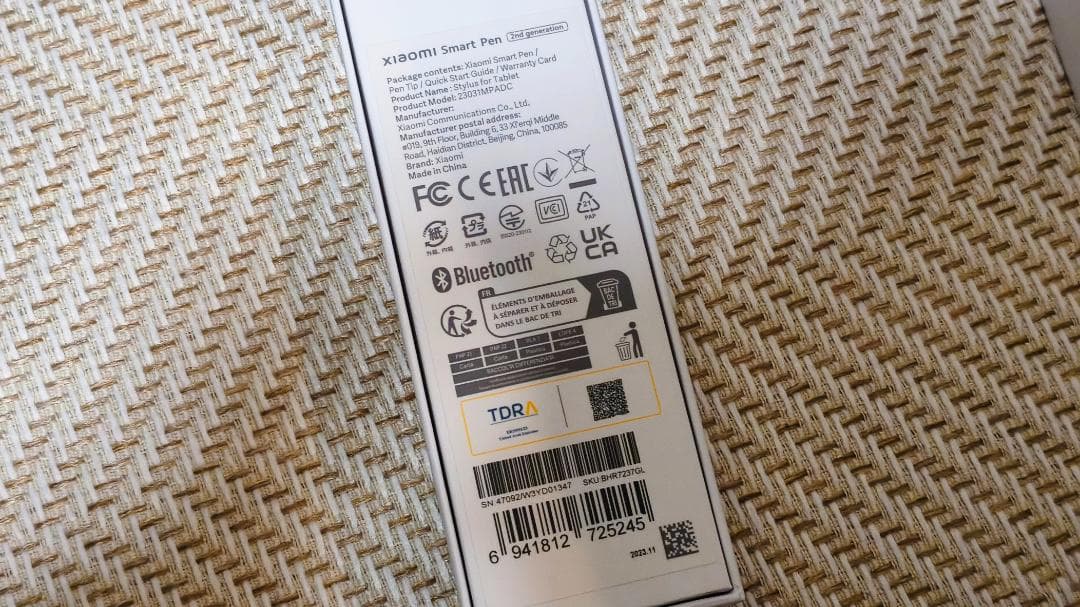 Androidタブレット本体 Xiaomi Pad 5 128gb/Xiaomi Smart Pen 2nd