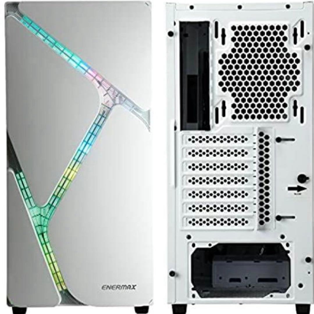 新品 ENERMAX MS30 ミドルタワー型PCケース ホワイト