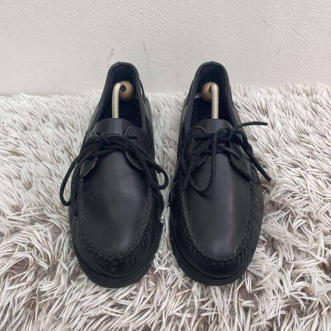 【良品】SPERRY TOP-SIDER レザー モカシン シューズ　9.5