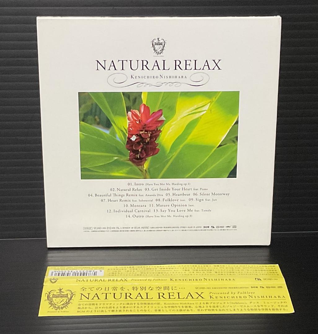 Kenichiro Nishihara - Natural Relax 帯付