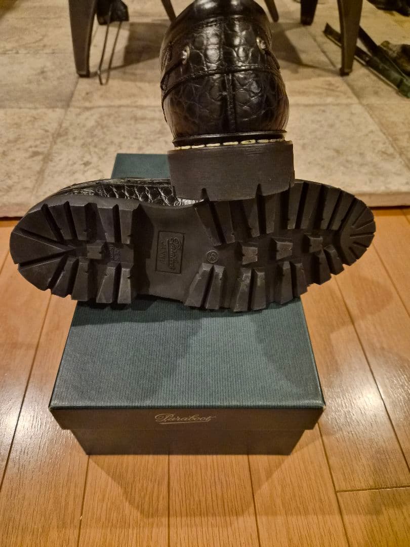 【Paraboot】〈bshop別注〉CHIMEY EMBOSSIN