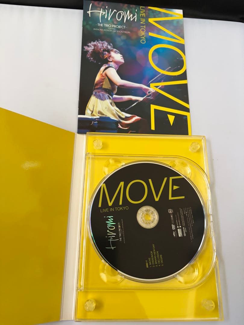 MOVE LIVE IN TOKYO 上原ひろみ　通販限定３枚組DVD