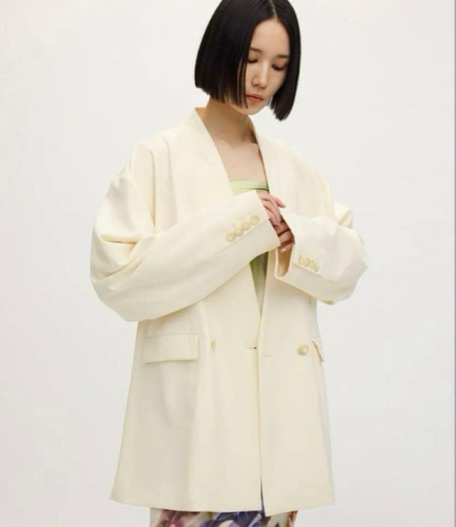 ジャケット・アウター SMOKE FLOWER SCARF JACKET(Ameri Vintage)