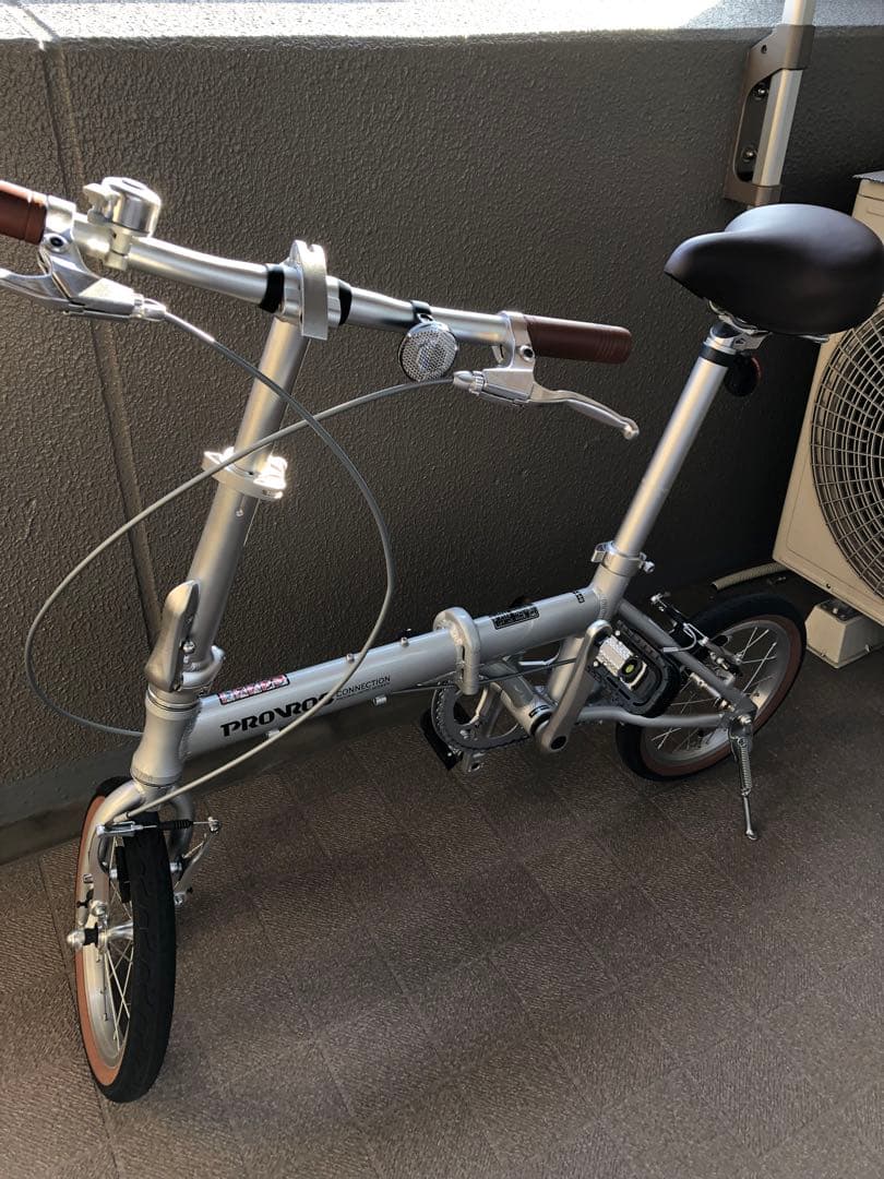 PROVROS折りたたみ自転車 14インチ　２回使用の美品　倉庫保管品