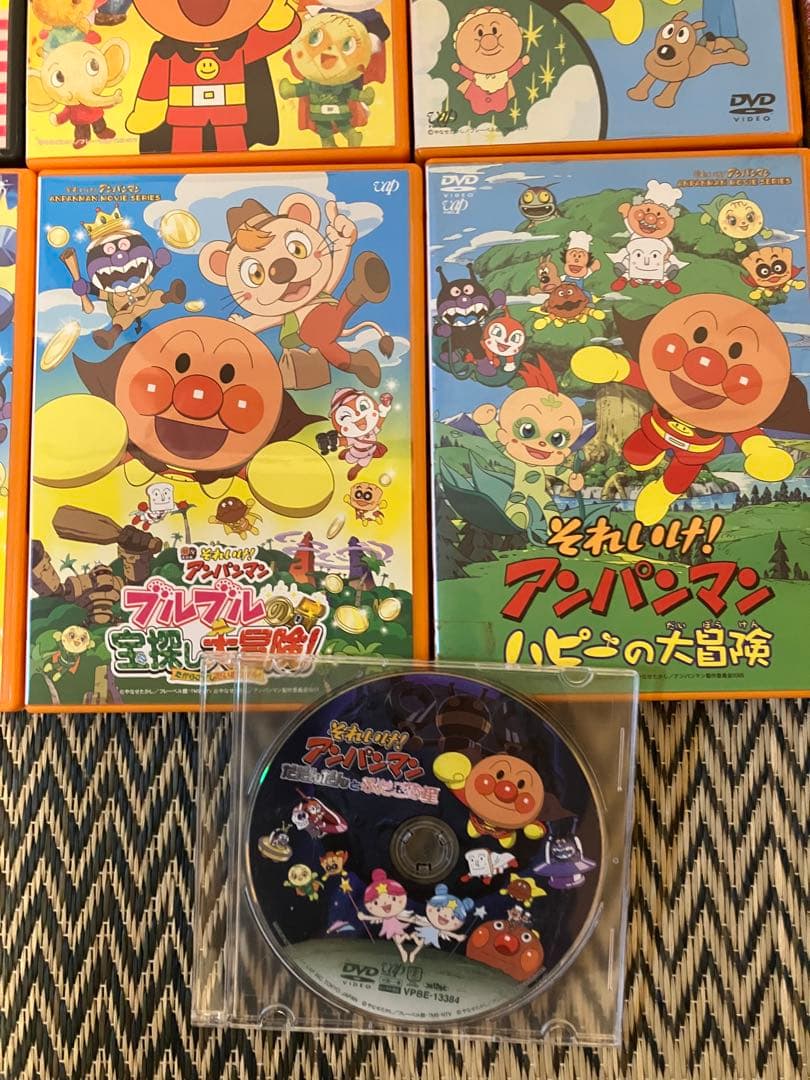 アンパンマン DVD 9枚セット　劇場版など