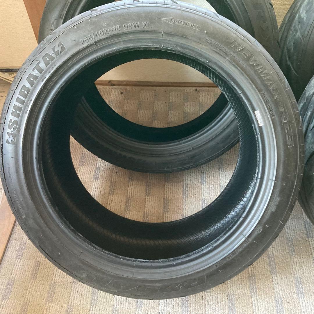 255/40R18 シバタイヤ