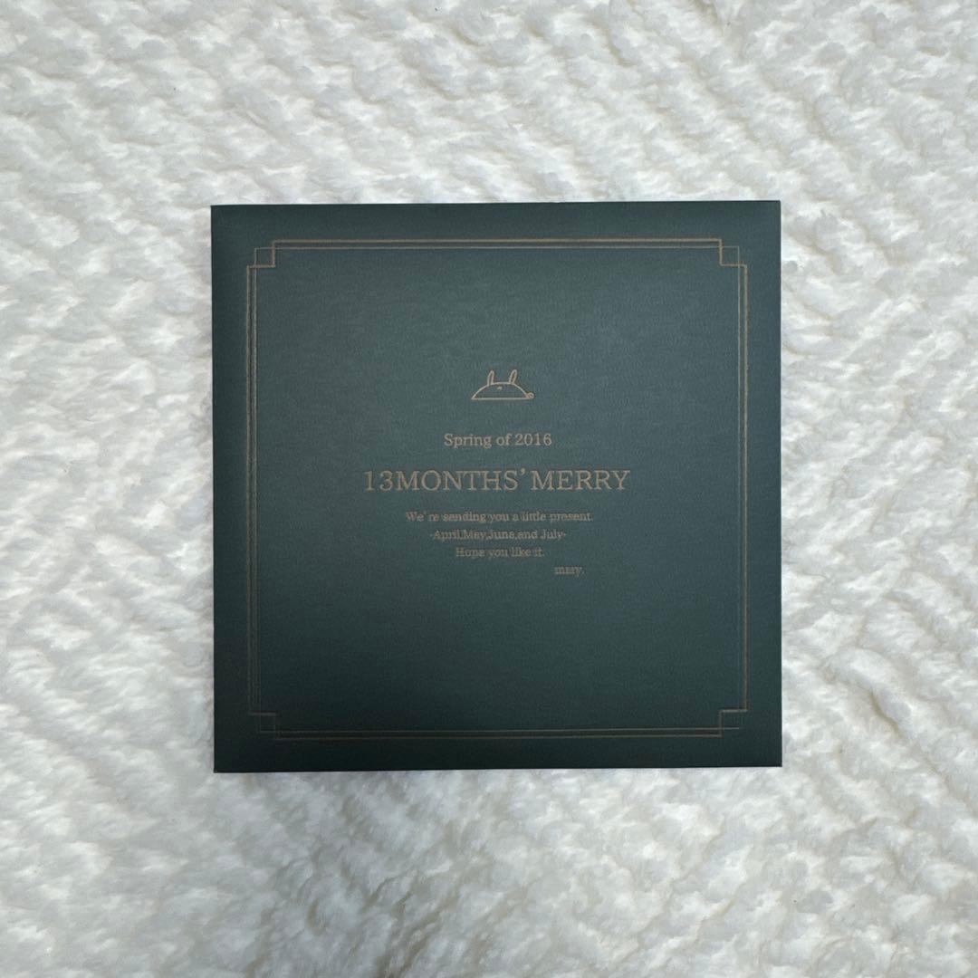13MONTHS' MERRY CDとポストカードセット