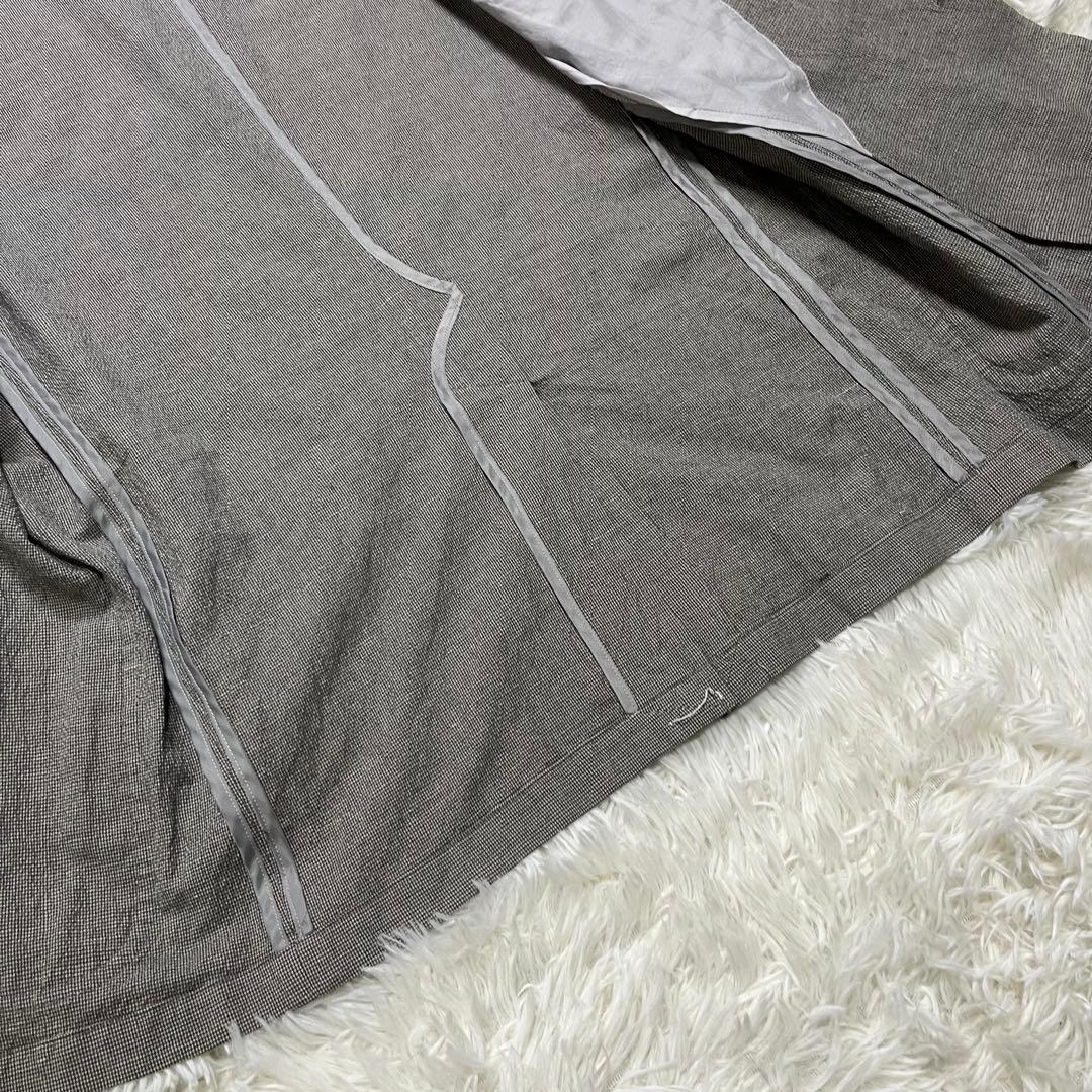 BURBERRY LONDON テーラードジャケット 綿麻 背抜き 春夏 L