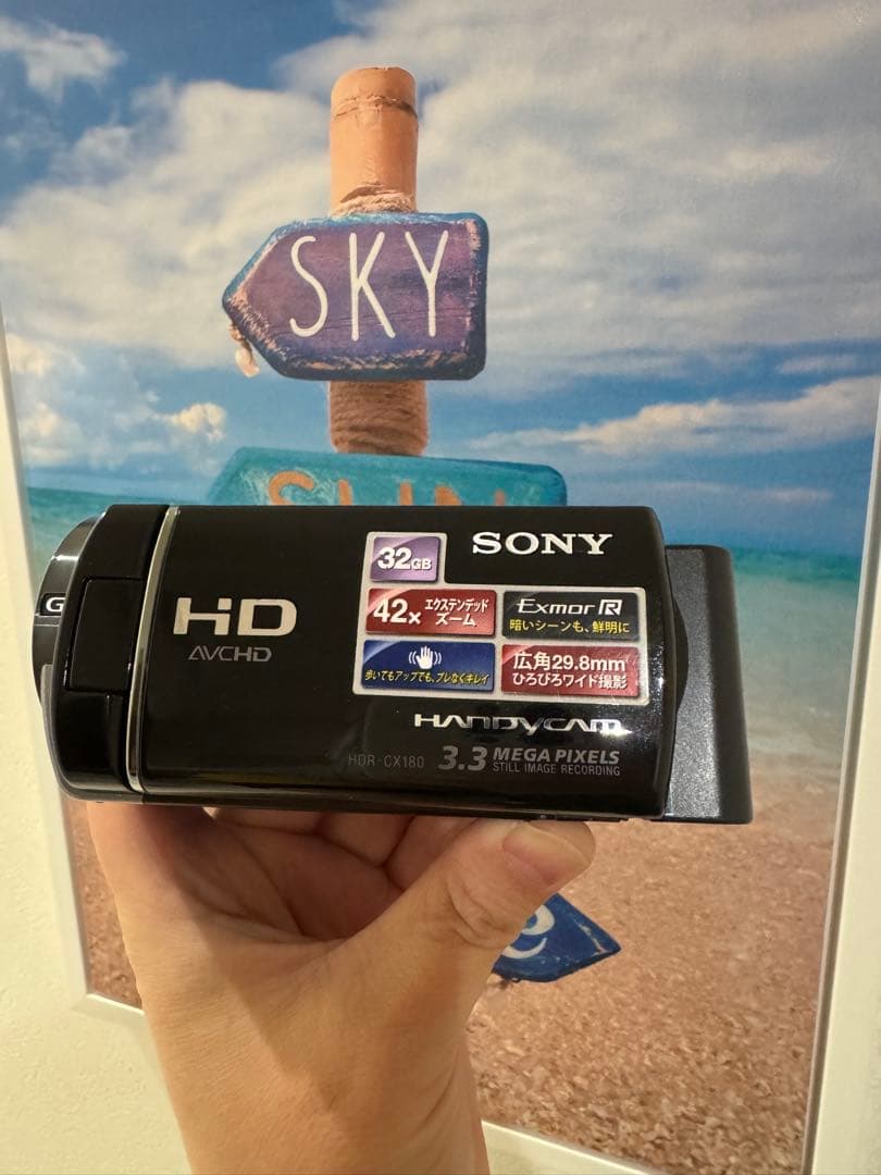 SONY HDR-CX180 ソニー ビデオカメラ ハンディカム ブラック
