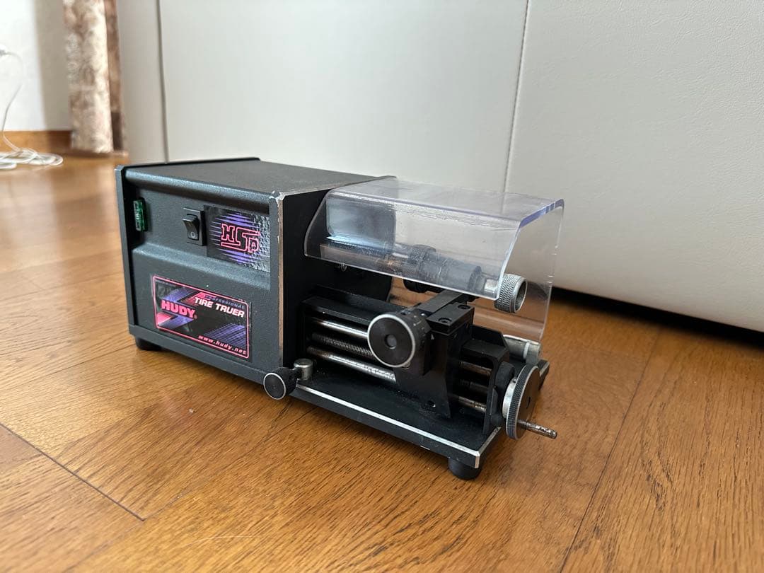 HUDY タイヤセッター　TIRE TRUER ラジコン　エンジンカー