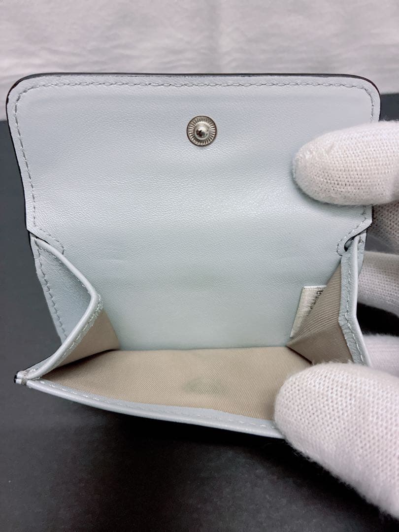 入手困難美品★ ラナイ トランジット ハワイ 三つ折り財布
