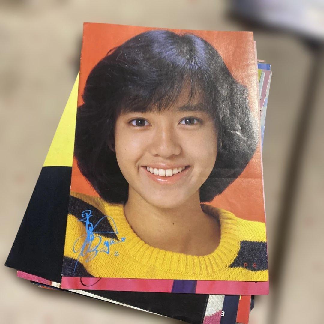 昭和アイドル雑誌切り抜きまとめてカラー 約160枚