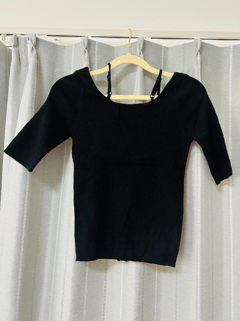 トップス ANDMARY tops black