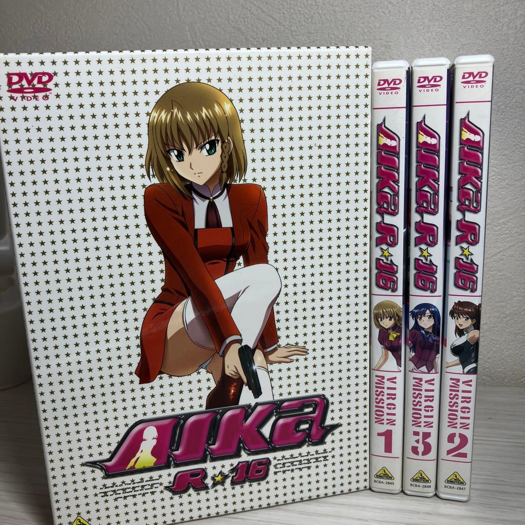 AIKa R-16 DVD 3枚組　アニメdvd 全巻セット　アイカ
