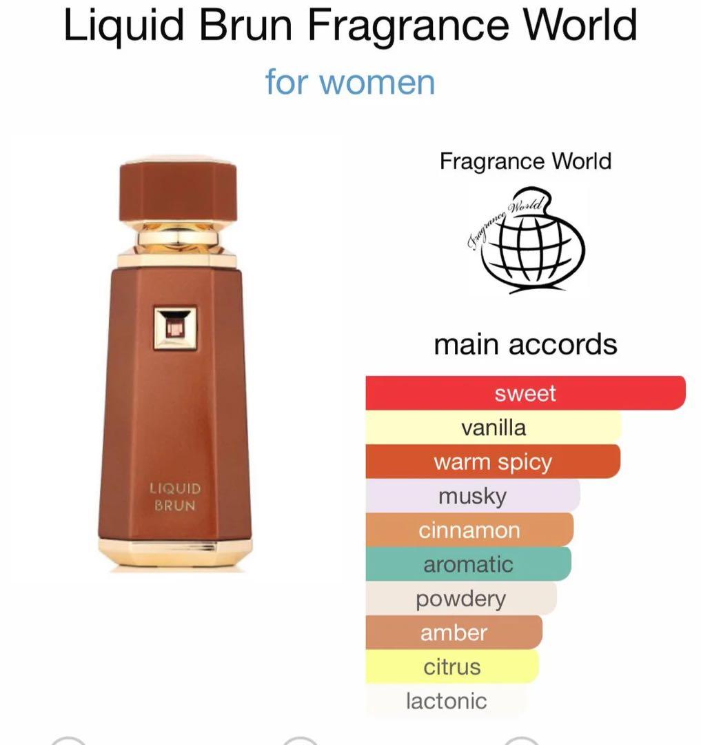 香水(男性用) Fragance World Liquid Brun