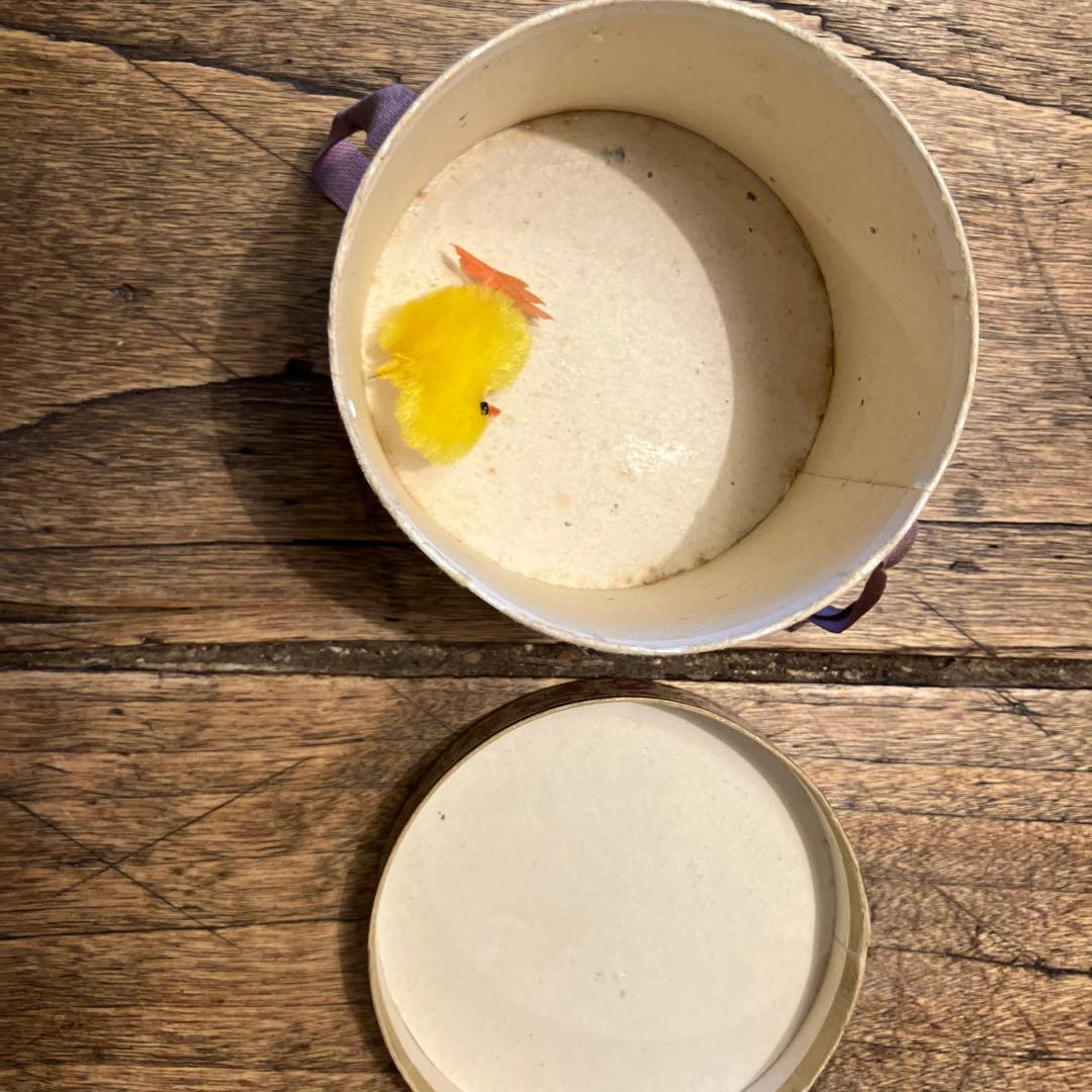 フランスアンティーク　紙の小箱