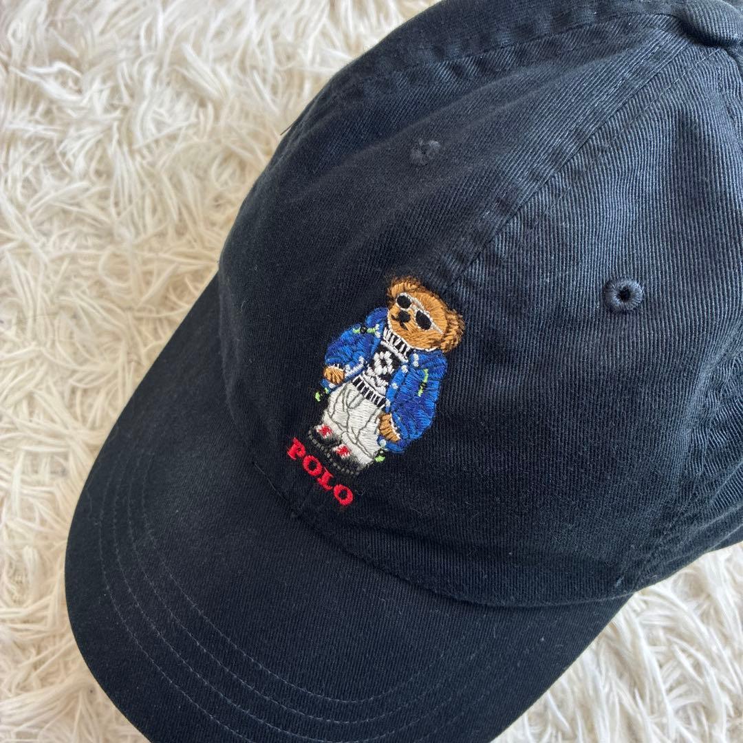 未使用級 Polo Ralph Lauren ポロベア キャップ ユニセックス