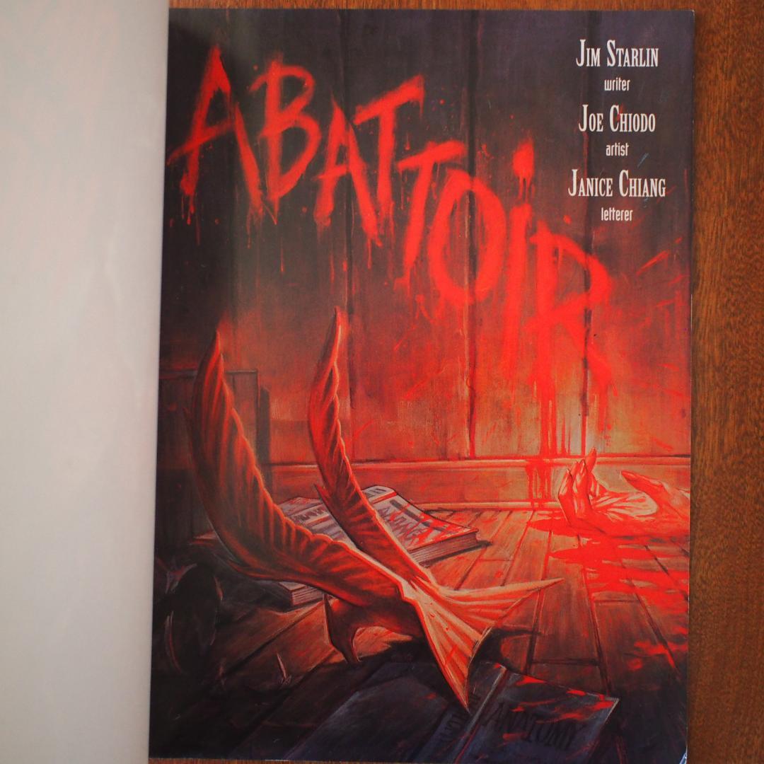 デアデビル ブラックウィドウ Abattoir マーベル グラフィックノベル