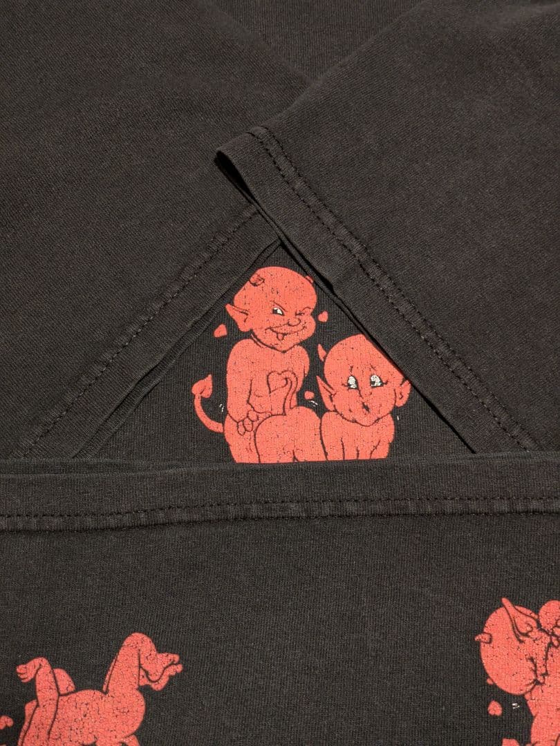 さ*割様 激レア 90s USA製 ヴィンテージ レッドデビル 四十八手 Tシャ