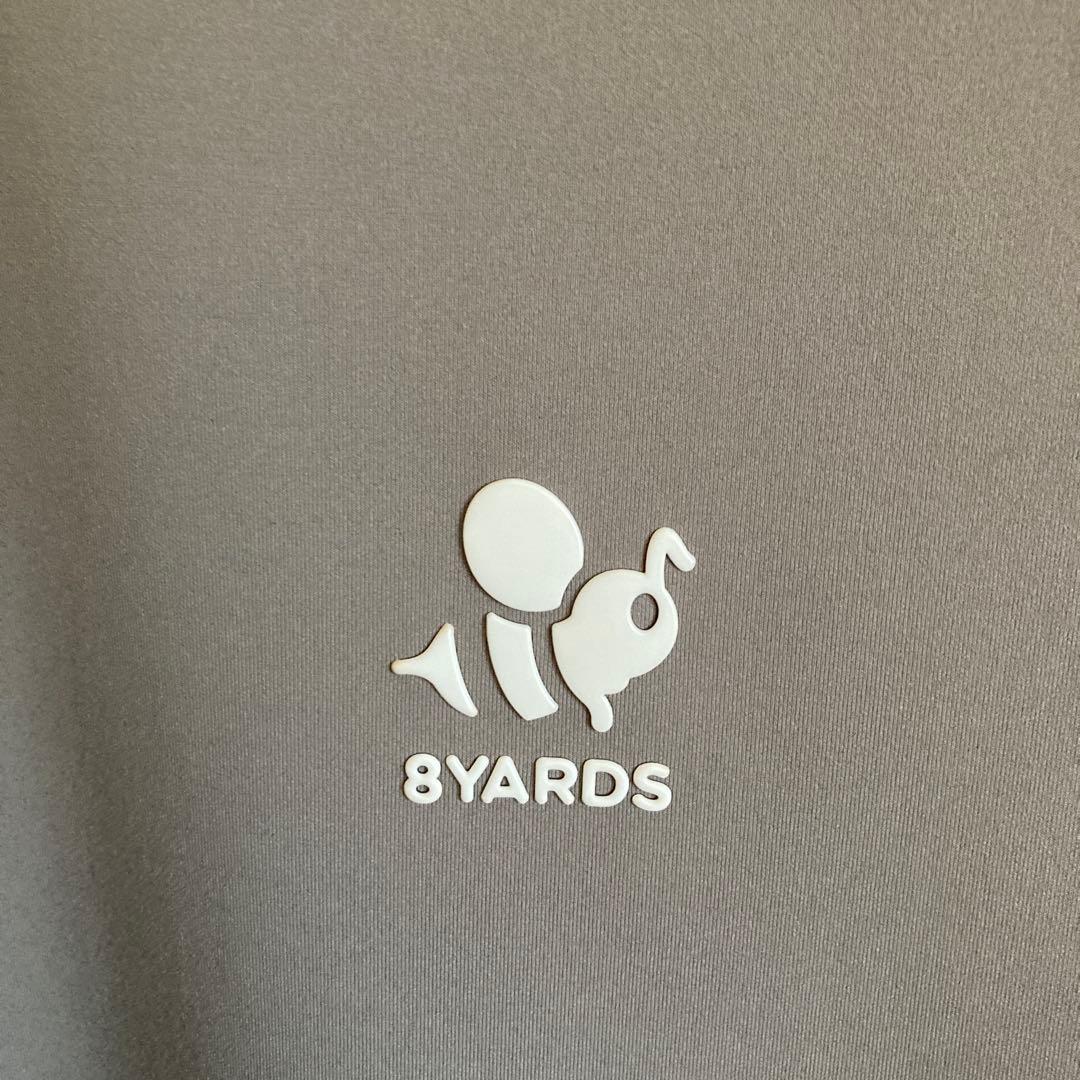 8YARDS ハチヤーズ モックネック 半袖 シャツ メンズ Lサイズ