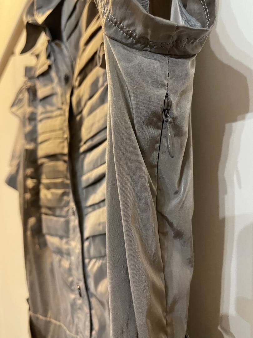BURBERRY BLACK LABEL シルバードレス