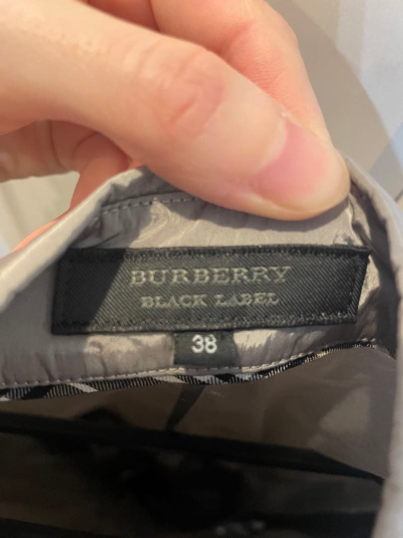 BURBERRY BLACK LABEL シルバードレス