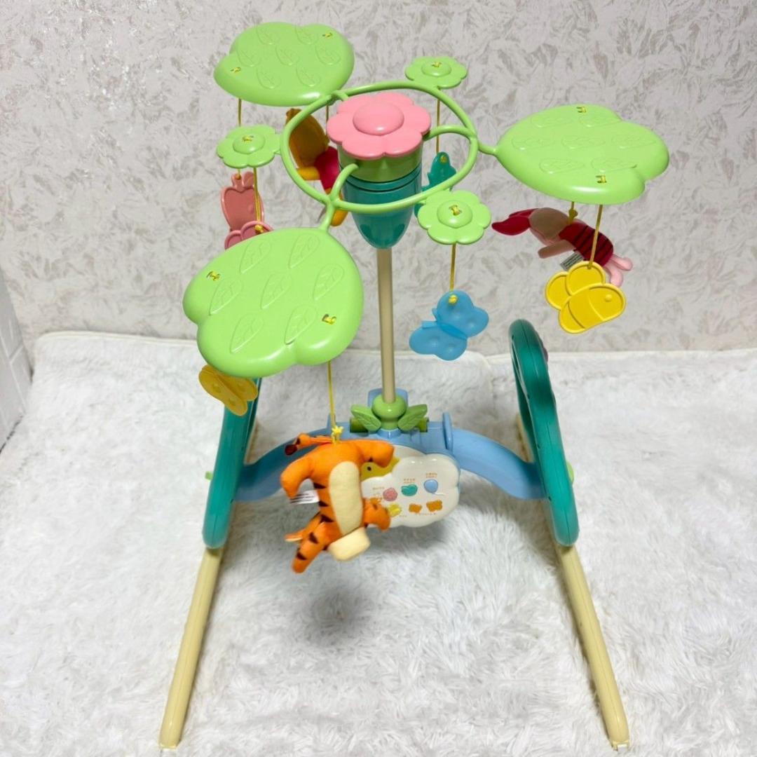 【美品：除菌OK】くまのプーさん6WAYジムにへんしんメリー 98-13