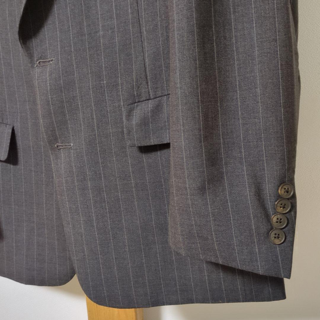 Christian Dior グレー ストライプ スーツ