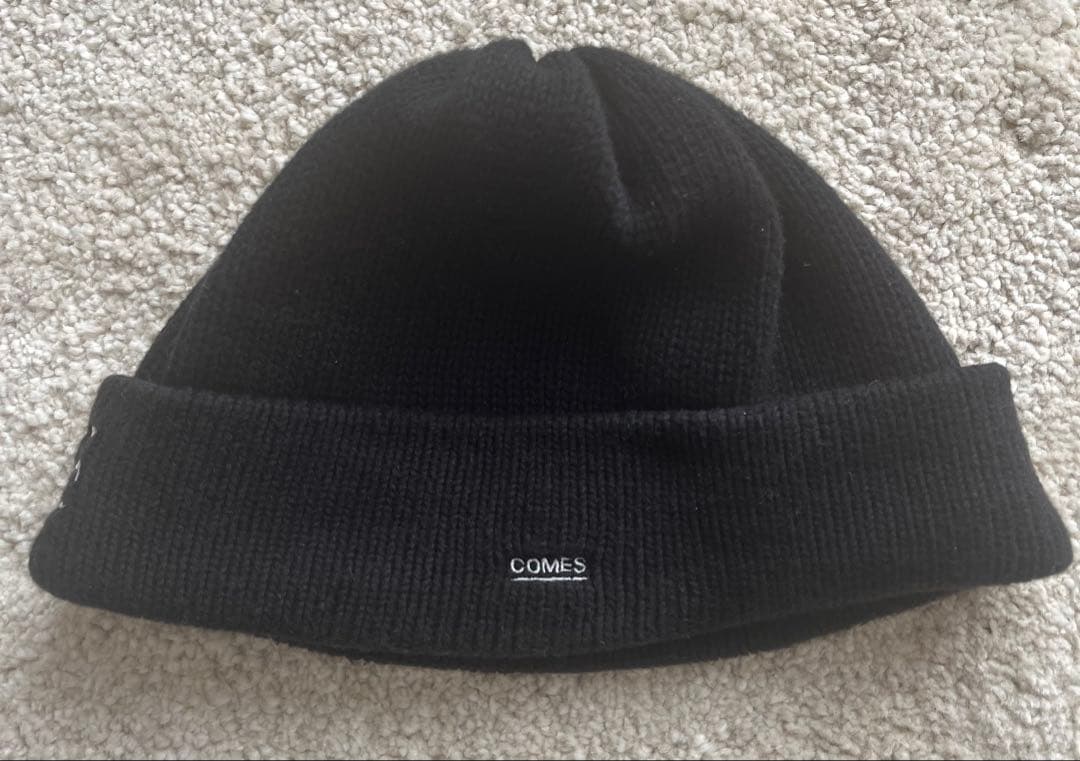 帽子 COMESANDGOES NY CUBANS KNIT BLACK