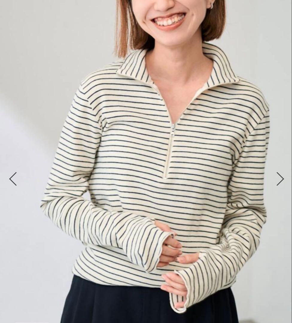 Healthknit ヘルスニット クラシックフライスハーフジップハイネック