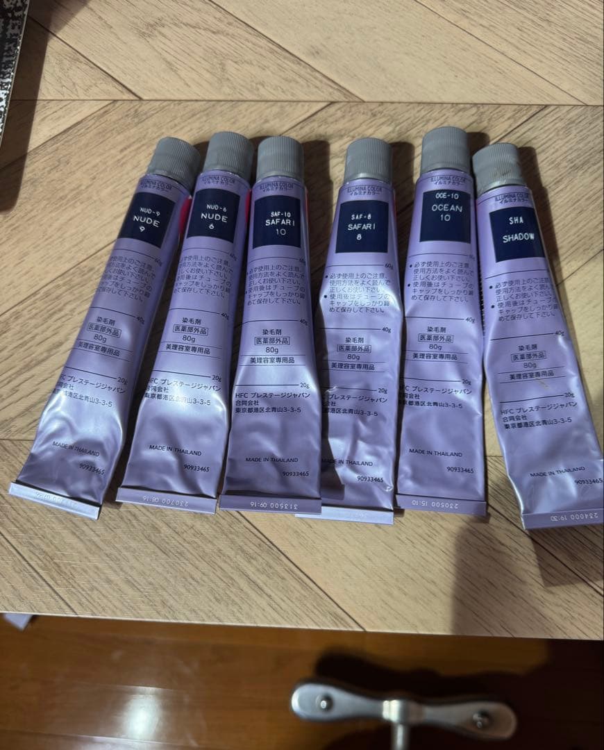 ILLUMINA COLOR カラーリング剤セット 6%酸化剤