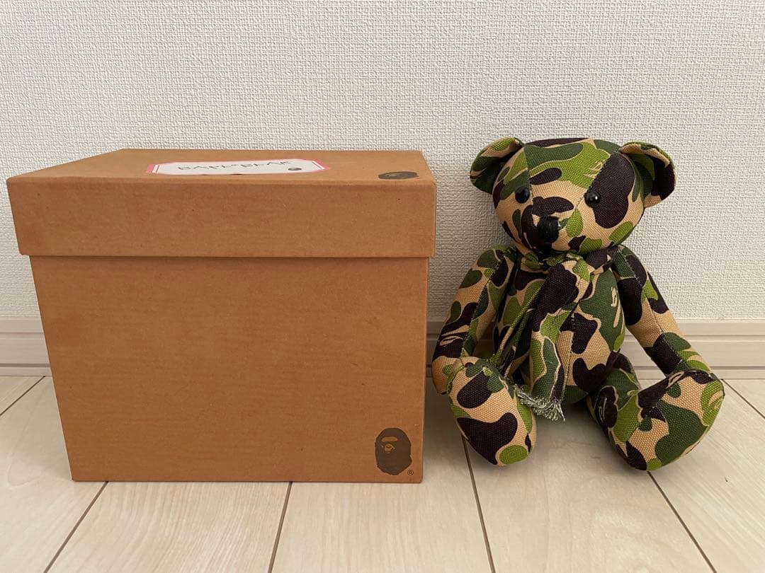 A BATHING APE テディベア 迷彩 アベイシングエイプ