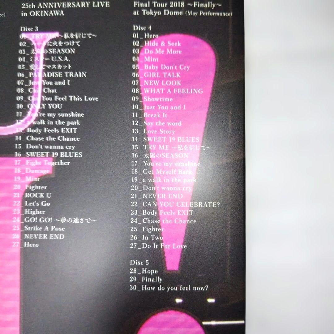 安室奈美恵/Final Tour 2018～Finally DVD/初回限定盤