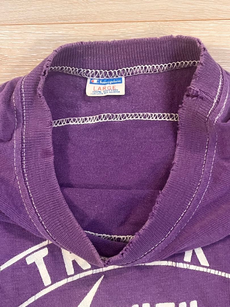 70's champion フットボールシャツ バータグ後期