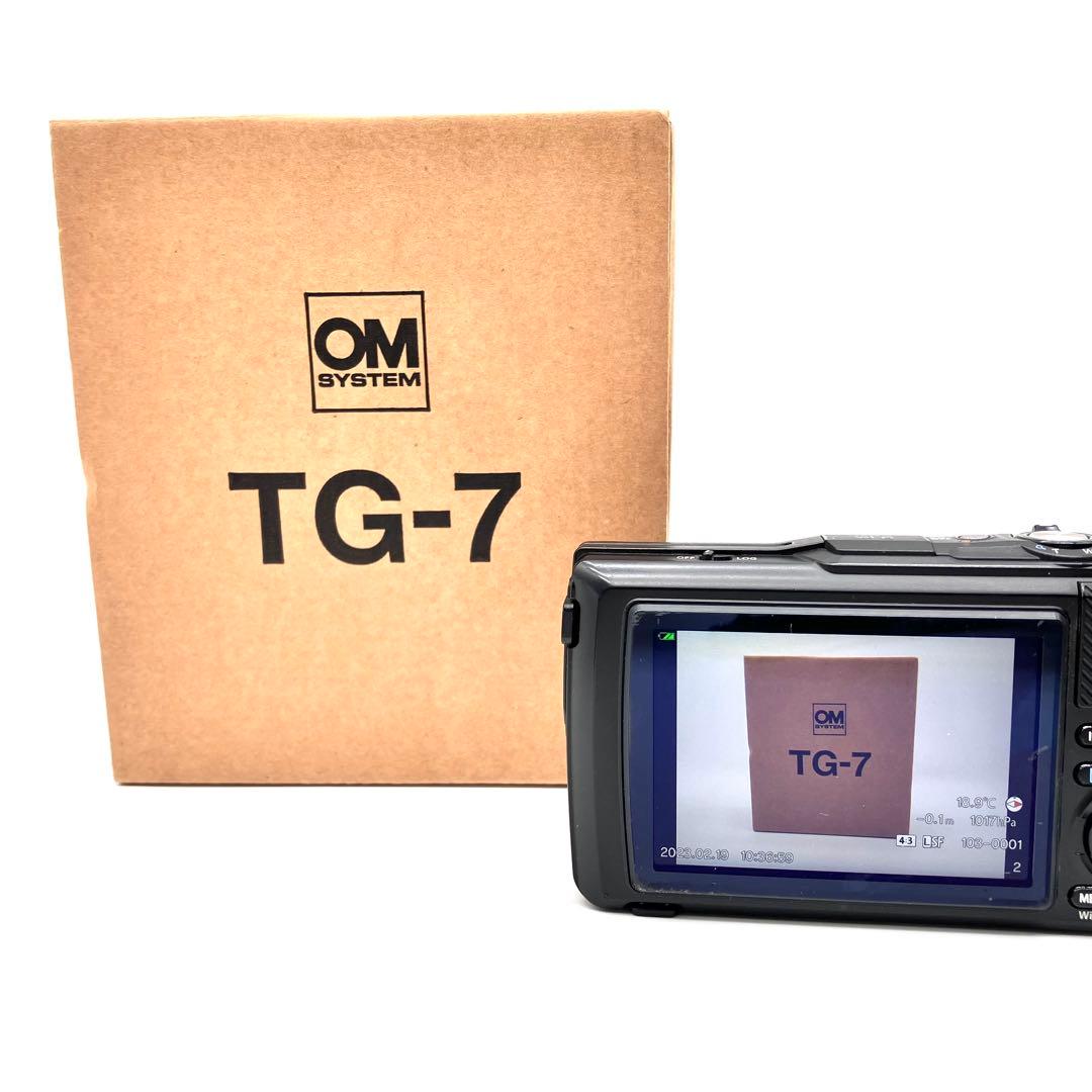 OLYMPUS TG-7 ブラック　4K 対応