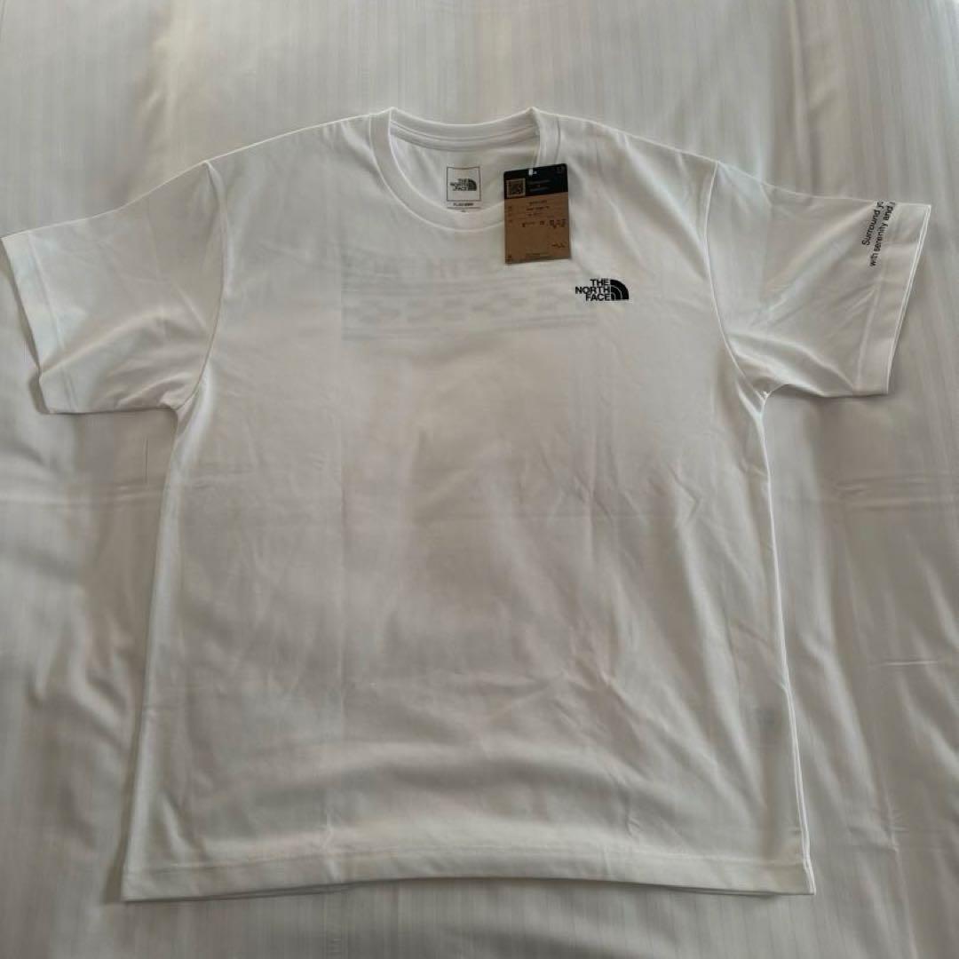 石垣島ノースフェイス　Tシャツ　ミンサー柄　ホワイトXLサイズ