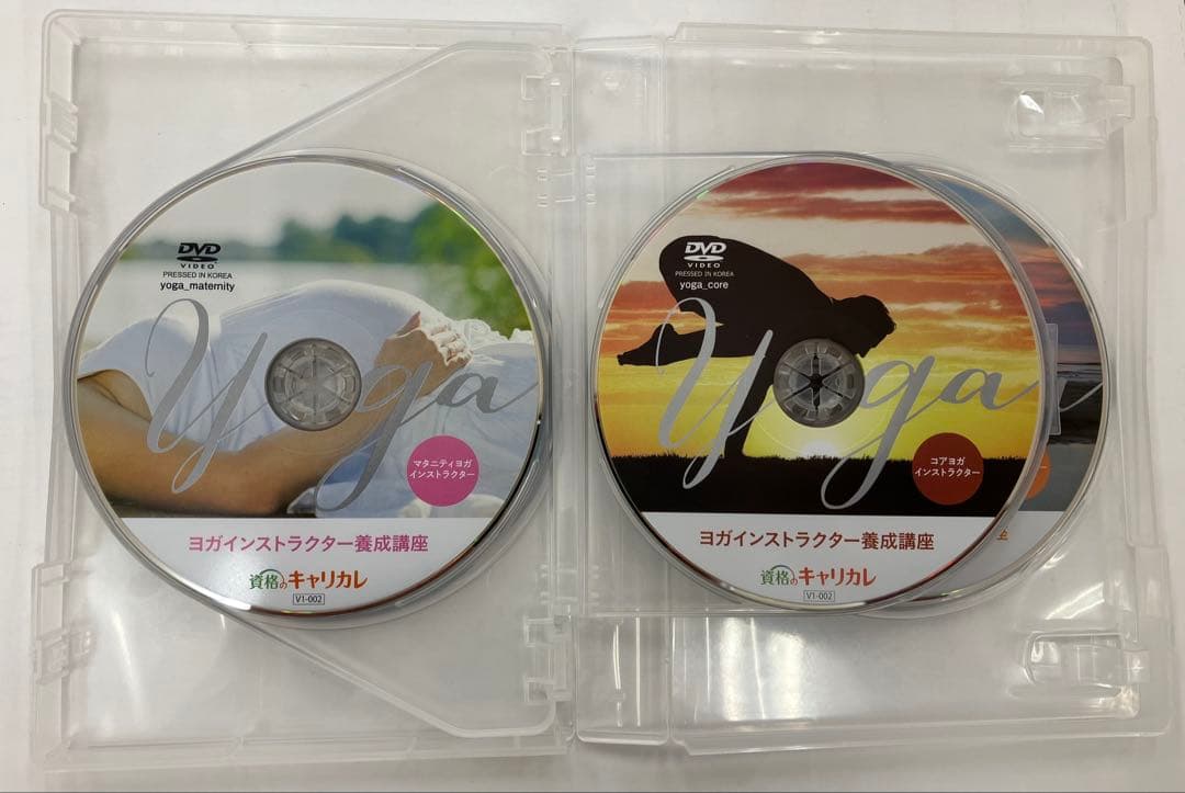 《期間限定価格》キャリカレ　ヨガインストラクター養成講座 DVD