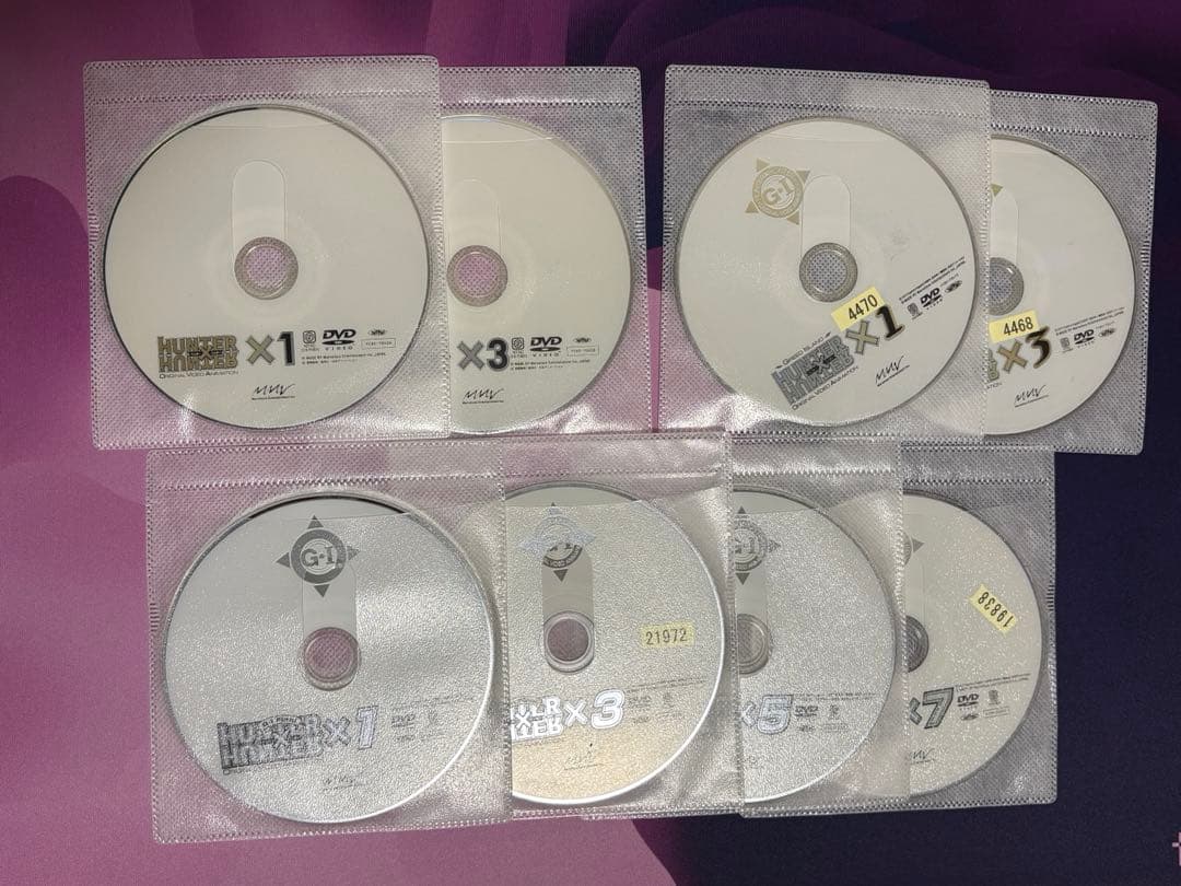 HUNTER×HUNTER 旧 DVD 全28巻 ハンター×ハンター レンタル落