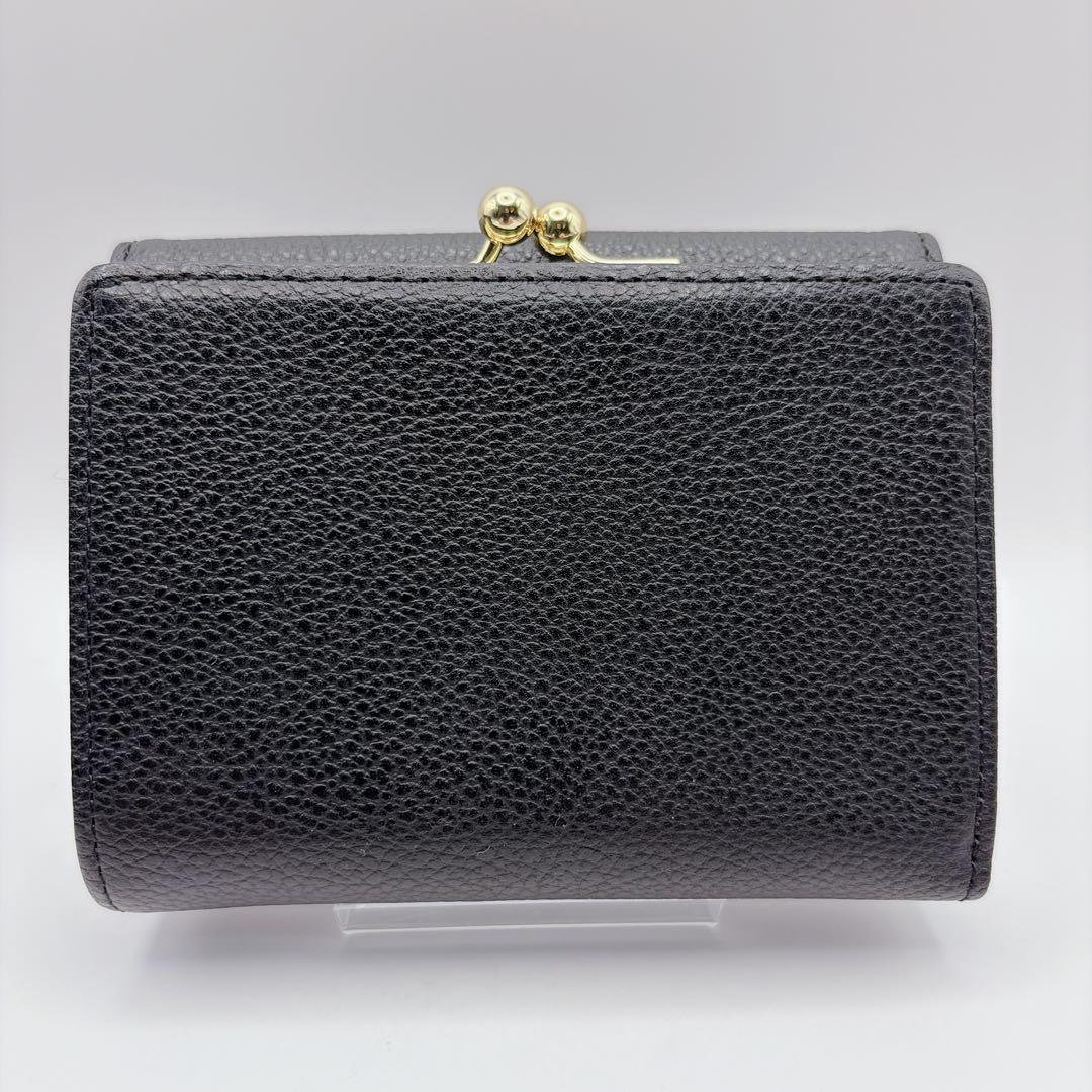 ANNA SUI アナスイ 財布 三つ折り ラムール レザー 蝶 バタフライ
