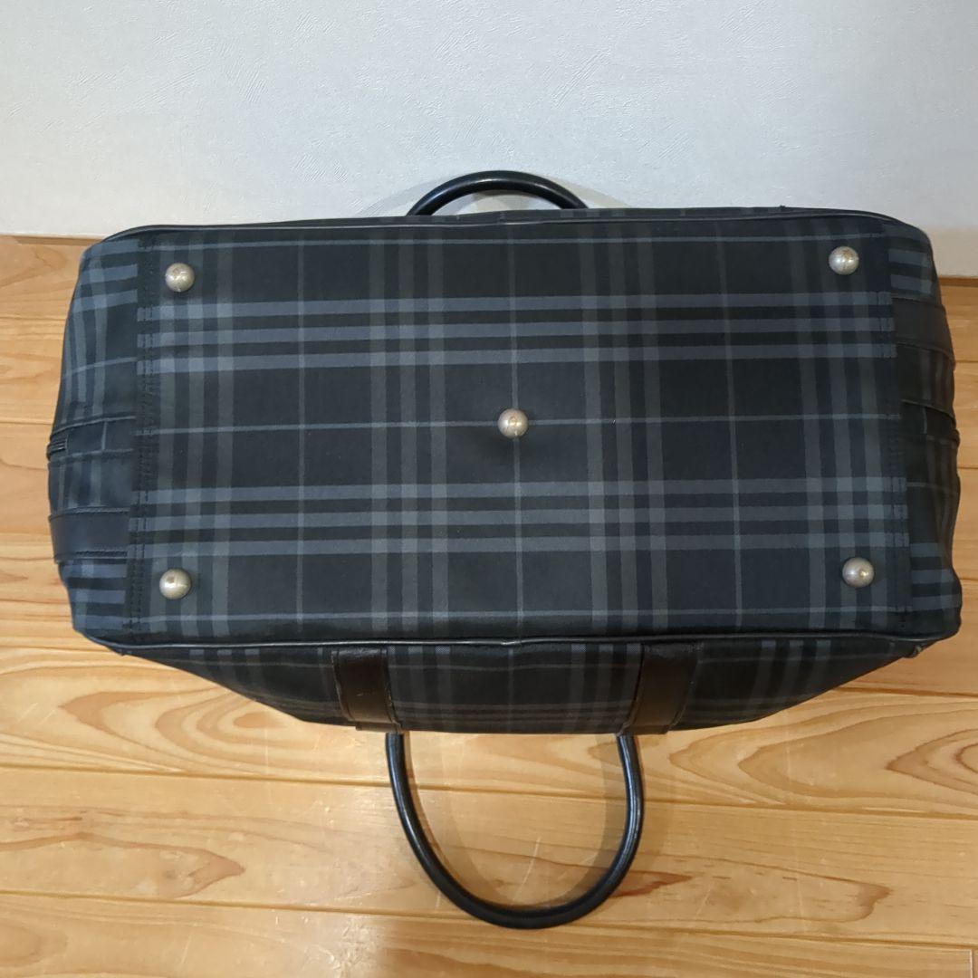 BURBERRY　GOLF　ボストンバック　チェック　ゴルフ　旅行