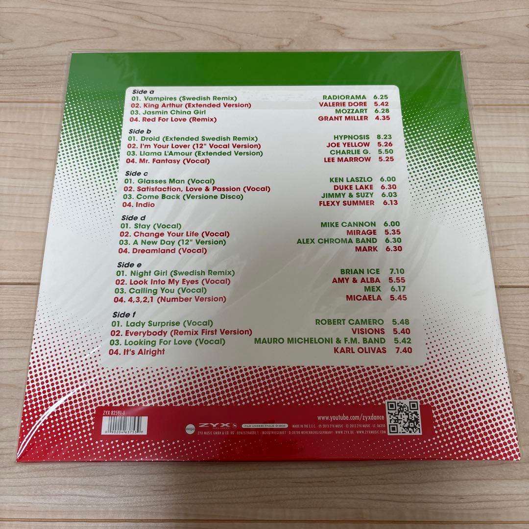 ZYX Italo Disco COLLECTION レコード3枚セット