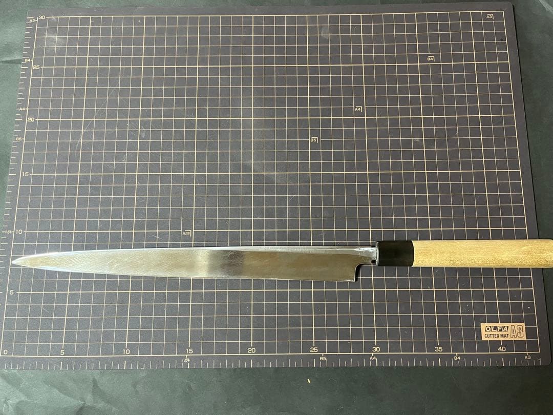 正本総本店 フグ引き包丁 刃渡り30cm ふぐ引き 柳刃 包丁 正本 研ぎ済み