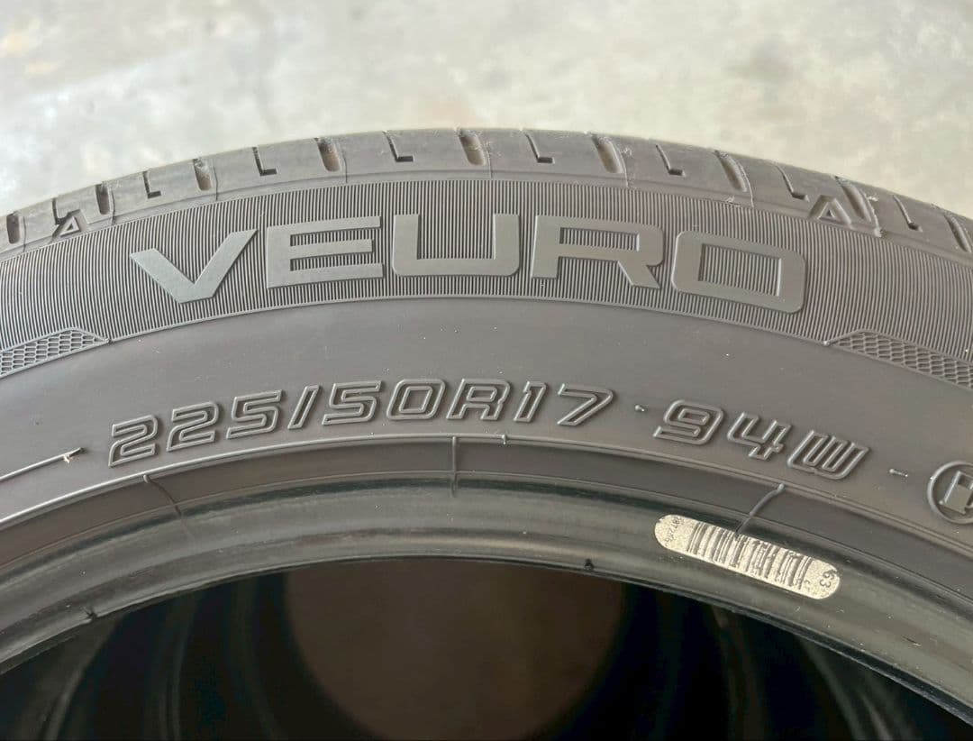よ*い様 ダンロップ 225/50R17 バリ山 夏タイヤ サイレントコア 4本