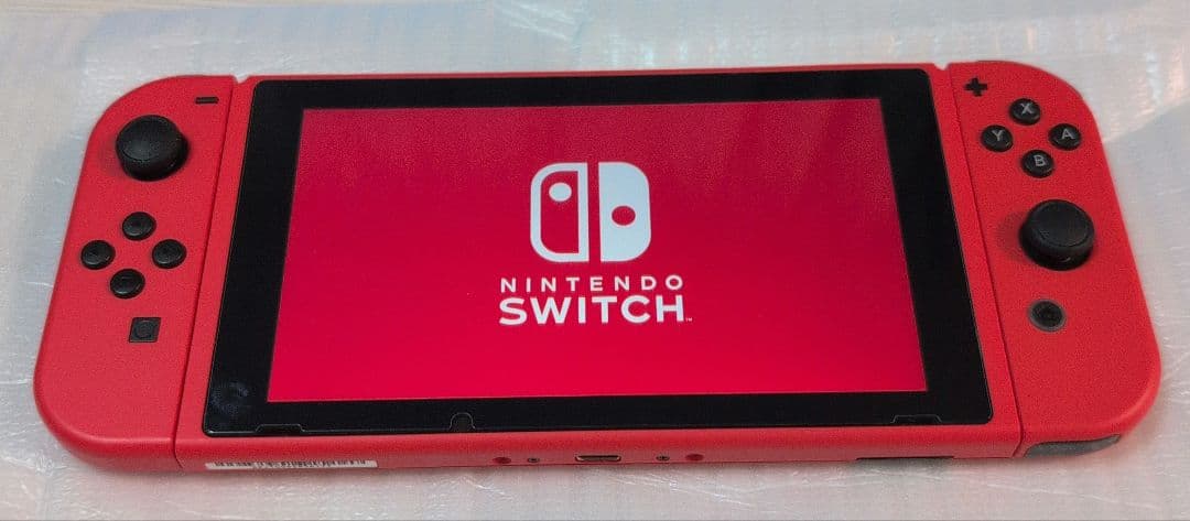 【美品】Nintendo Switch 本体 マリオレッド×ブルー エディション