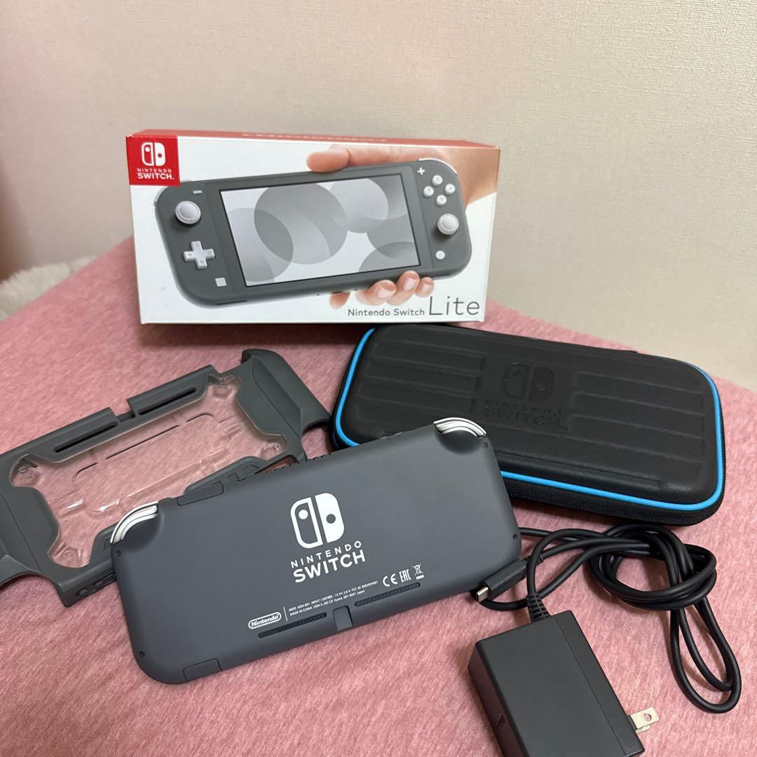 Nintendo Switch Lite グレー 本体セット